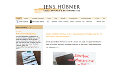 Desktop Screenshot of jenshuebner.de